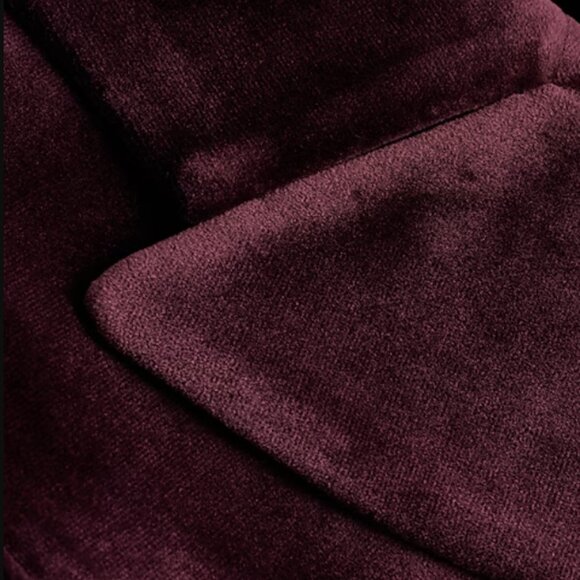 Express Velvet One Button Blazer - Picture 5 of 7